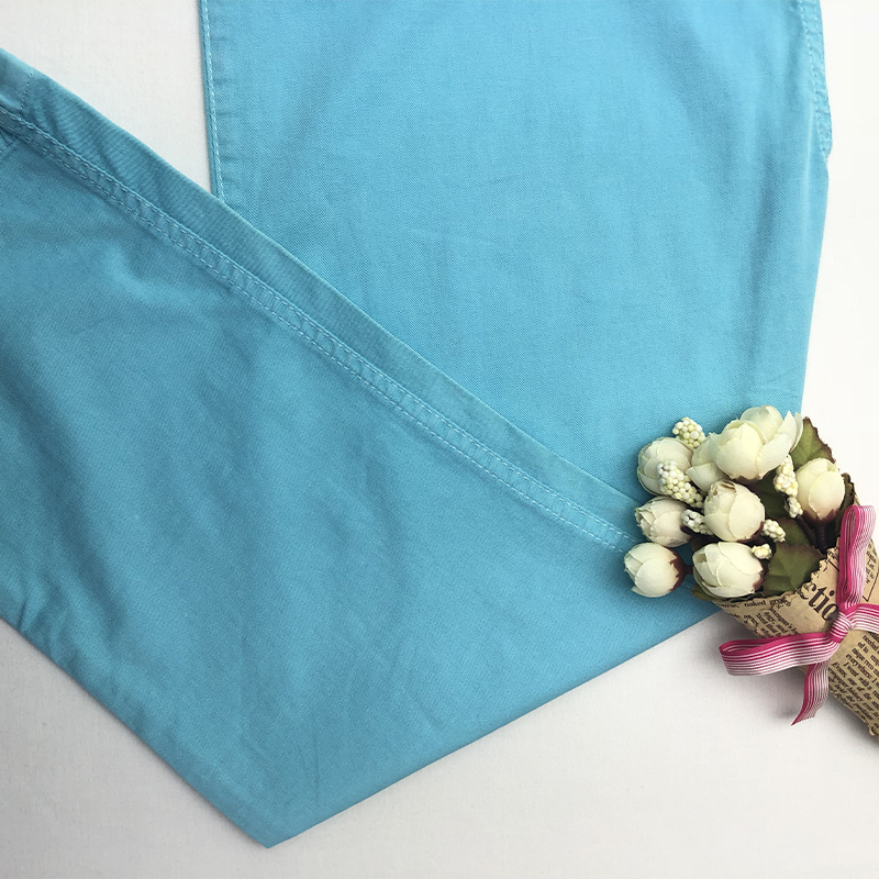 2019 New Fashion Garment Fabric Cotton Spandex Twill Woven Fabric