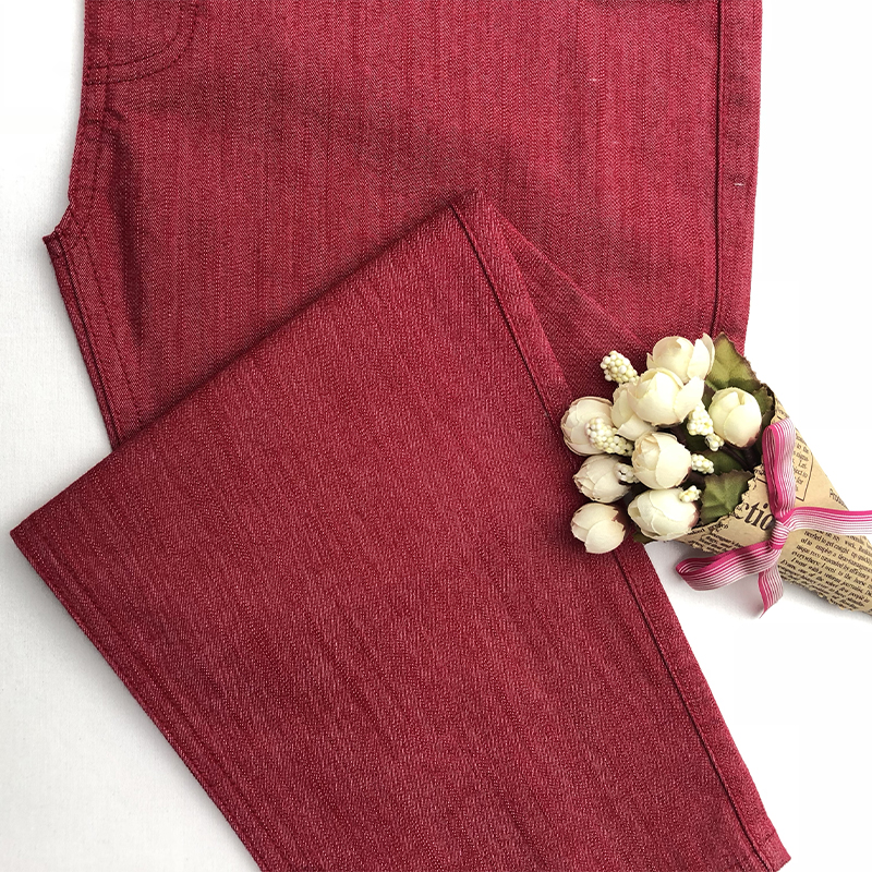New Style Cotton Polyester Slub Woven Fabric