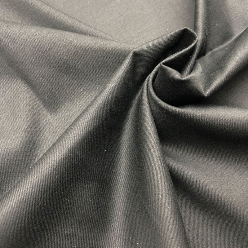 67%Cotton 30%Tencel 3%Spandex Twill Woven Fabric Tencel Garments Fabric